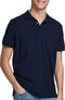JACK&JONES PREMIUM JPRBLALOGO SPRING SS POLO NOOS - Polo - Katoen met stretch - Donkerblauw - Maat L