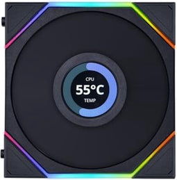 Lian Li Uni Fan TL LCD - Case Fan 120mm RGB met LCD-scherm - Zwart (3-pack)