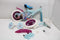 Volare Disney Frozen 2 - Kinderfiets - 10 inch - Blauw/Paarse kleur - Doortrapper