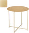 Mica Decorations Mikki - Bijzettafel - H45 x Ø45 cm - Metaal - Goud