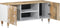 vidaXL - Tv-meubel - 105x33,5x46 - cm - massief - mangohout