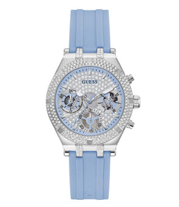 GUESS GW0407L1 - Polshorloge - 38 mm - lichtblauw