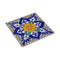 Placemat Versa Blauw Kurk Keramisch Tegel 20 X 0,6 X 20 CM