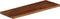 vidaXL - Tafelblad - rechthoekig - 90x20x2,5 - cm - massief - gerecycled - hout