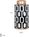 Richmond Pot Faylinn groot (Black/white)