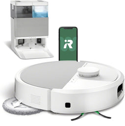 iRobot Roomba Plus 505 - Robotstofzuiger - AutoWash™ Dock - DualClean™ dweilpads