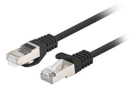 Lanberg PCF6-20CC-0025-BK netwerkkabel Zwart 0,25 m Cat6 U/UTP (UTP)