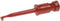 MINIATUUR KLEMTESTPEN MET SOLDEERAANSLUITING (KLEPS 2) - ROOD