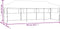 vidaXL - Partytent - pop-up - met - 5 - zijwanden - 3x9 - m - wit
