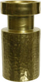 Kandelaar aluminium d9.5h23cm gd