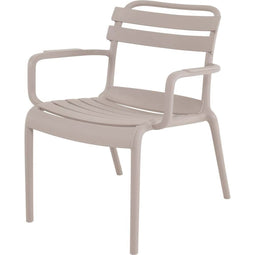 Loungestoel Torvi - PP frame - UV resistant - taupe
