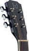 J.N Guitars Bessie BES-ACE Black E/A westerngitaar