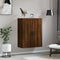 vidaXL - Hangkast - 69,5x34x90 - cm - bruin - eikenkleur