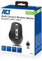 ACT AC5145 - Draadloze Multi-Connect Muis - 2400 DPI - Zwart