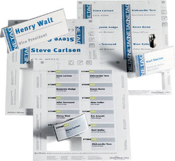 Tafelnaambord durable 1459 kaart 61 122x150mm 40st | 10 stuks