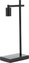 Light & Living Tafellamp Corby - Zwart - 21x12x45.5cm - Modern