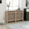 vidaXL Radiatorombouw 172x19x81 cm MDF antraciet
