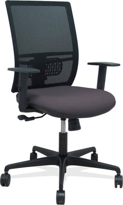 Bureaustoel Yunquera P&C 0B68R65 Donker grijs