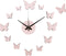 Karlsson Wandklok Diy Butterfly - Roze - Ø35cm - Wandklok Scandinavisch