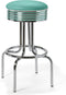 Bel Air Retro Barkruk BS-28-77 Turquoise