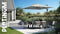 Platinum Sun & Shade – Zweefparasol – Voyager T¹ - 250x250cm – Antraciet – Kantelbaar – 360° Draaibaar – 96% UV protectie