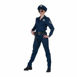 Kostuums voor Volwassenen My Other Me Politie XXL