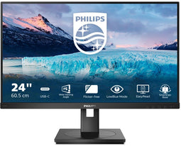 Philips S-line 243S1/00 - USB-C Monitor - FHD 1920x1080 - Zwart