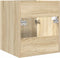 vidaXL - Wastafelkast - 41x38,5x46 - cm - bewerkt - hout - sonoma - eikenkleurig