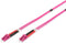 Digitus DK-2533-03-4 - Glasvezel Aansluitkabel - 3.00 m 1x LC-stekker - 1x LC-stekker - Violet