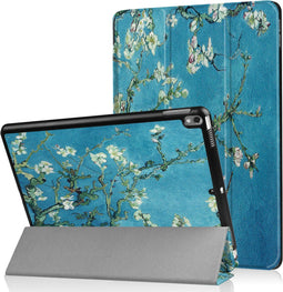 imoshion Tablet Hoes - Geschikt voor iPad Pro 10.5 (2017) / Air 10.5 (2019) - Design Trifold Bookcase - Green Plant