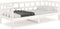 vidaXL - Slaapbank - massief - grenenhout - wit - 90x190 - cm