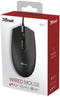 Trust Basi - Muis - Optisch 1200 DPI - Zwart