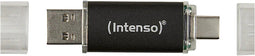 Intenso Twist Line - USB-stick 512GB - USB-C en USB-A - Antraciet