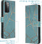 iMoshion Hoesje Geschikt voor Samsung Galaxy A72 Hoesje Met Pasjeshouder - iMoshion Design Softcase Bookcase - Meerkleurig / Blue Graphic