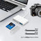 Convertor USB-C naar Micro SD-TF & USB, 3-in-1
