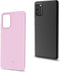 Celly Feeling - Back Cover - Siliconen - Anti-kras - Roze - Geschikt voor Samsung Galaxy S20