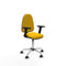 Piqueras y Crespo B2D05RF - Bureaustoel - Verstelbare hoogte met armleuning - Geel