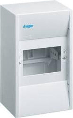Hager GD104N GD104N Kleine verdeelkast Inhoud: 1 stuk(s)