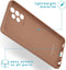iMoshion Hoesje Geschikt voor Samsung Galaxy A52 (5G) / A52s / A52 (4G) Hoesje Siliconen - iMoshion Color Backcover - bruin