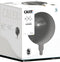Calex Kalmar XXL - E27 LED Lamp - Dimbaar Filament - Titanium