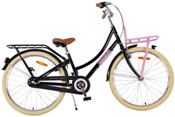 Volare Excellent Kinderfiets - Stadsfiets - 24 inch - 3 Versnellingen - Zwart