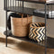SoBuy FSB90-SCH - Console tafel - Multifunctioneel gangmeubel met 3 opbergplanken - Zwart 110x39x76 cm