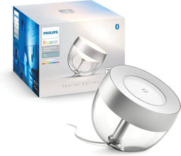 Philips Hue Iris - Tafellamp - White and Color Ambiance - Zilver - 8,1W - Bluetooth - Limited Edition