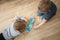 BS Toys Evenwicht konijntjes Bordspel - Educatief Spel - Behoud Evenwicht - Vanaf 4 Jaar - 2 Spelers - Cadeau kind
