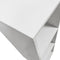 VDD Vinyl - Platenspeler Meubel - Vinyl kast - 3 open vakken - 33 x 34 x 100 cm - Wit