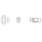 Atlantic hangend toilet Dayo compact wit