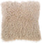 CIDE - Sierkussen set van 2 - Beige - 45 x 45 cm - Polyester