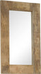 vidaXL - Spiegel - 50x80 - cm - massief - mangohout