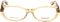 Brillenframe Dames Bottega Veneta BV-600-J-C7F Bruin Geel