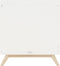 Bopita Fenna Bedbank - 70x140 cm. - Wit/Naturel